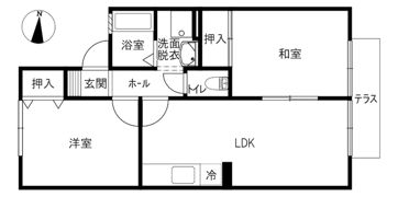 セジュールエストの間取り画像