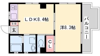レガーロ三宮の間取り画像