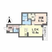 ラ・パルテール旭川 11番館の間取り画像