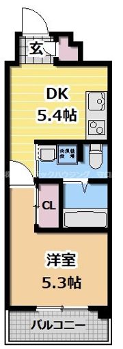 ネクストステージ関目の間取り画像