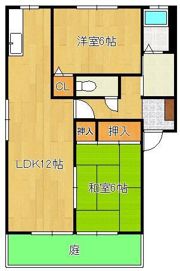 メルベーユ本城A棟の間取り画像