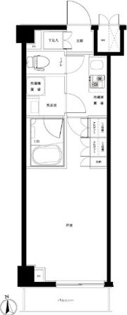 ルーブル大森山王弐番館の間取り画像
