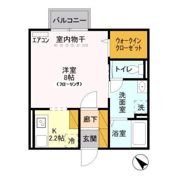 ウィステリアの間取り画像