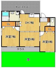 パーフン・デラ・ルーンIIの間取り画像