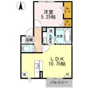 フェリスⅡの間取り画像