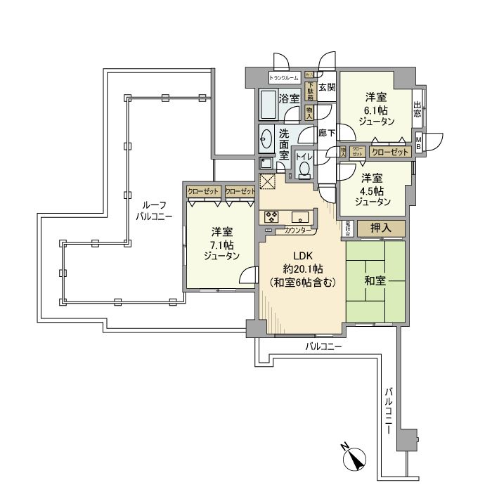 間取図