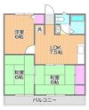 プレジールコスモスA棟の間取り画像