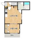 F－STAGE KURIHAMA IIの間取り画像