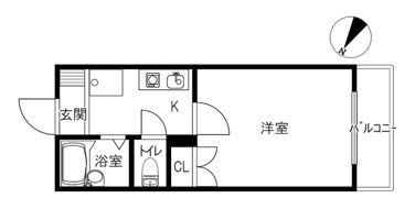 メゾン想い出橋の間取り画像