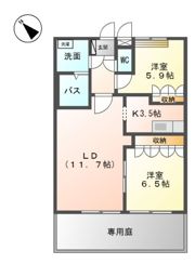 エスペラールの間取り画像