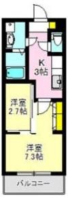 イーストヒルズの間取り画像