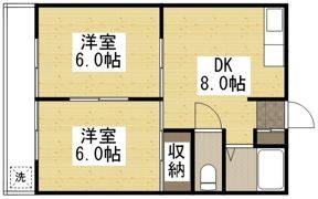 ハイツクレアの間取り画像