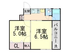 井上ハイツの間取り画像