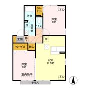 サニーイーストの間取り画像