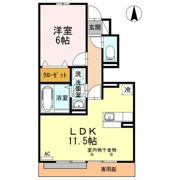 D-room大樹（ﾀｲｼﾞｭ）の間取り画像