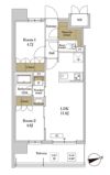 RJRプレシア川口の間取り画像