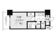 S-RESIDENCE福島Luxeの間取り画像