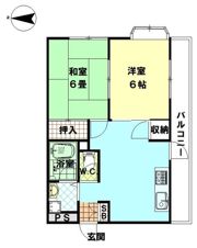 サンテラス司の間取り画像