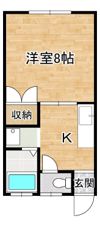 エクセレント開の間取り画像