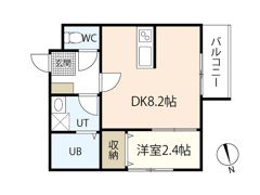 セブンプロート南観音7丁目の間取り画像
