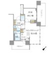 Brillia Tower 浜離宮の間取り画像