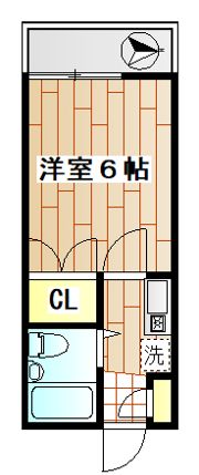 WOODBELLⅡA棟の間取り画像