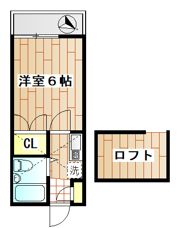 WOODBELLⅡA棟の間取り画像