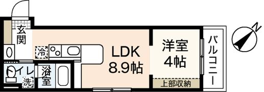 パークスISAMUの間取り画像