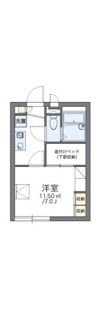 レオパレスフロンティアの間取り画像