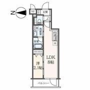 ハーモニーレジデンス東新宿の間取り画像