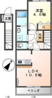 グレイシアスの間取り画像