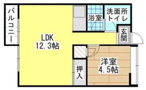 Moon中原東の間取り画像