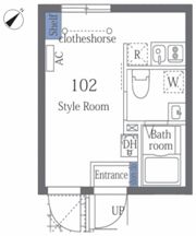 ラフォート上野根岸の間取り画像