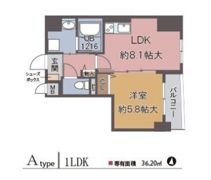 プログレスコート梅田北の間取り画像