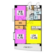 グリシーヌ空港の間取り画像
