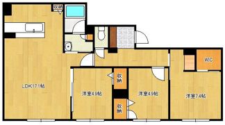 シャーメゾン優蒼の間取り画像