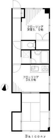 善福寺Uハイツの間取り画像