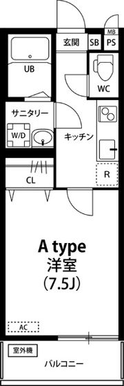 リブリ・クローリスの間取り画像