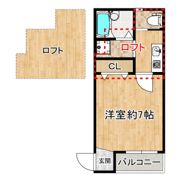 ラウレア上福岡3Cの間取り画像