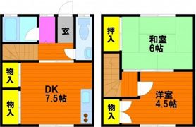 サンクスファミリー メゾネットの間取り画像