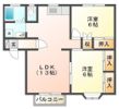 ファミール中川Bの間取り画像