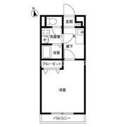 アムール グリーンヒルⅠの間取り画像