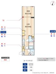 ルネコート大鳥居の間取り画像