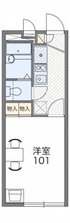 レオパレスK2の間取り画像