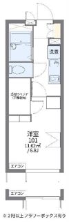 レオパレスアピラの間取り画像