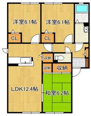 咲ら坂 C棟の間取り画像