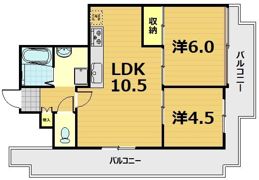 メゾンエイコ―瀬田の間取り画像