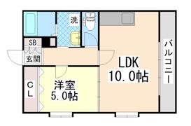 ビエント六甲3の間取り画像