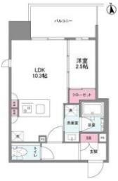 シーズンフラッツ福島の間取り画像