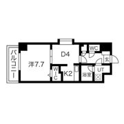 アクアスイート新大阪の間取り画像